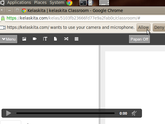 camera option