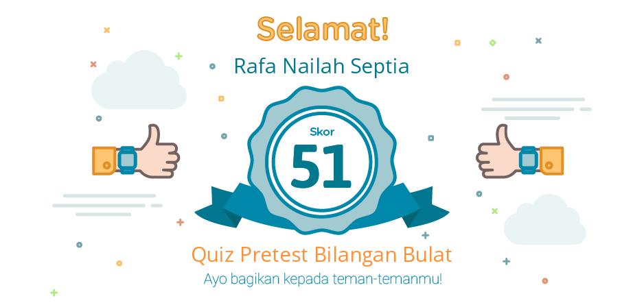 pretest bilangan bulat