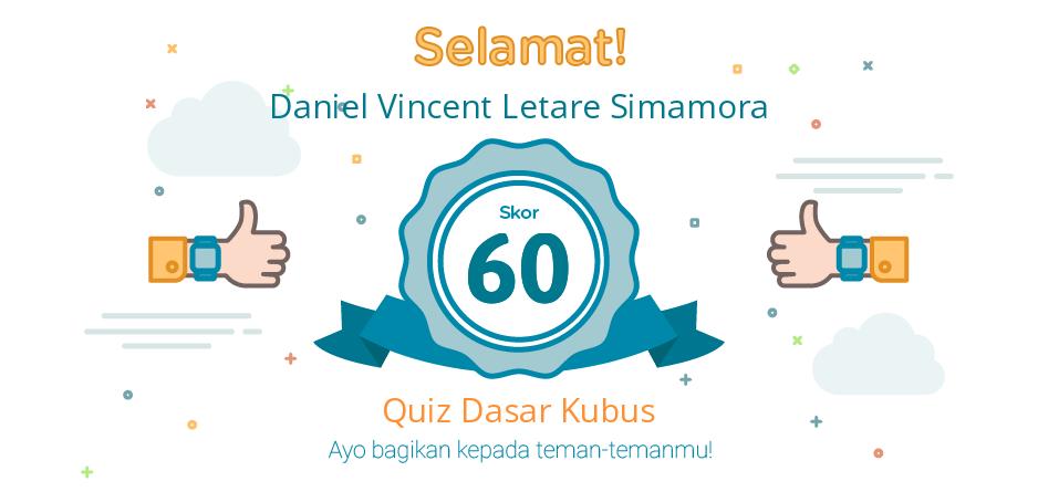 Quiz Dasar Kubus