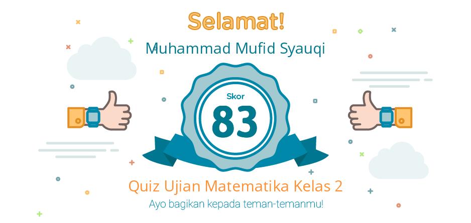 Ujian Matematika Kelas 2 SD