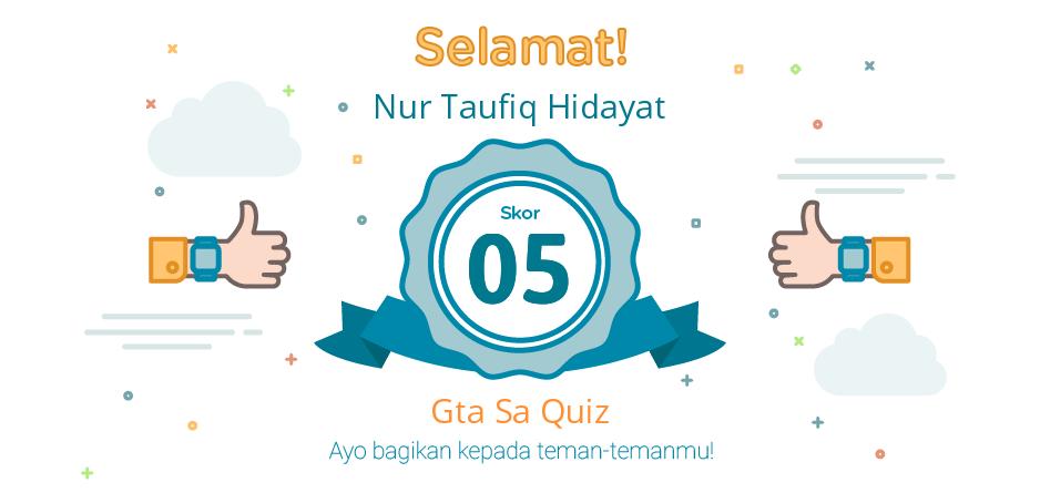 GTA SA Quiz