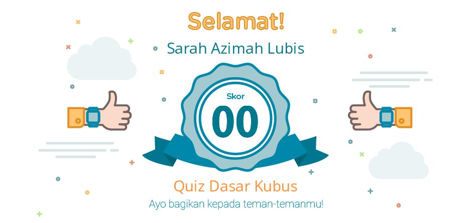 Quiz Dasar Kubus