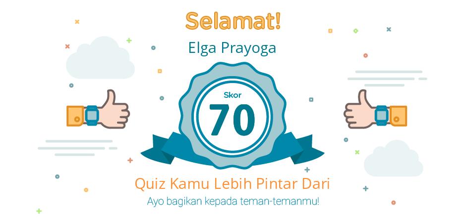 Kamu Lebih Pintar Dari Anak Sd ?