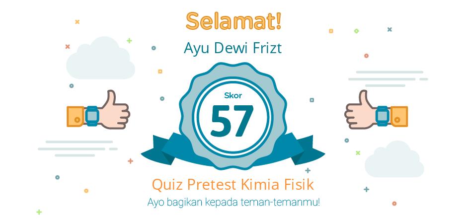 pretest kimia fisik