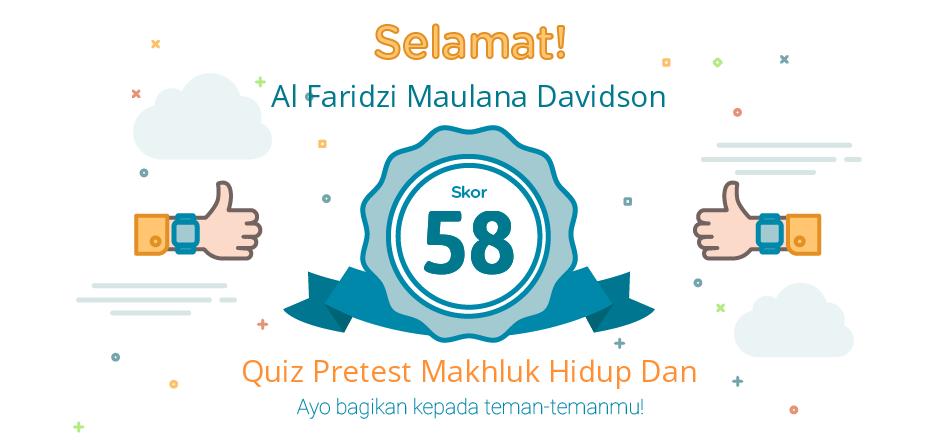 pretest makhluk hidup dan lingkungannya