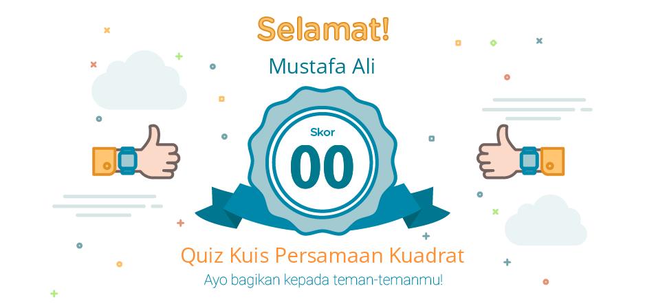 kuis persamaan kuadrat metode grafik 1