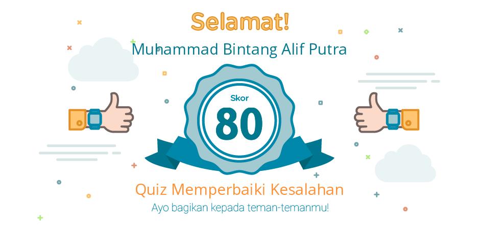 memperbaiki kesalahan pada pargaraf