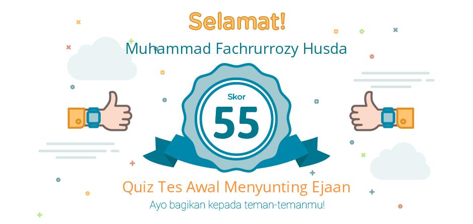 tes awal menyunting ejaan dan tanda baca